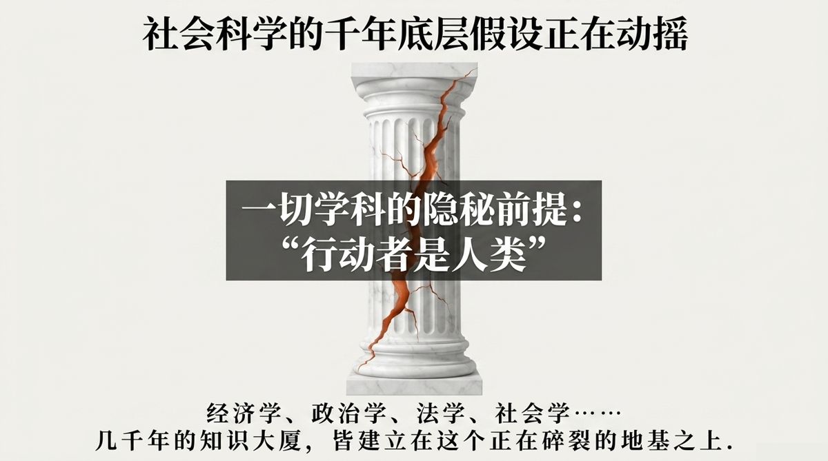 开裂的大理石柱：一切学科的隐秘前提「行动者是人类」正在动摇